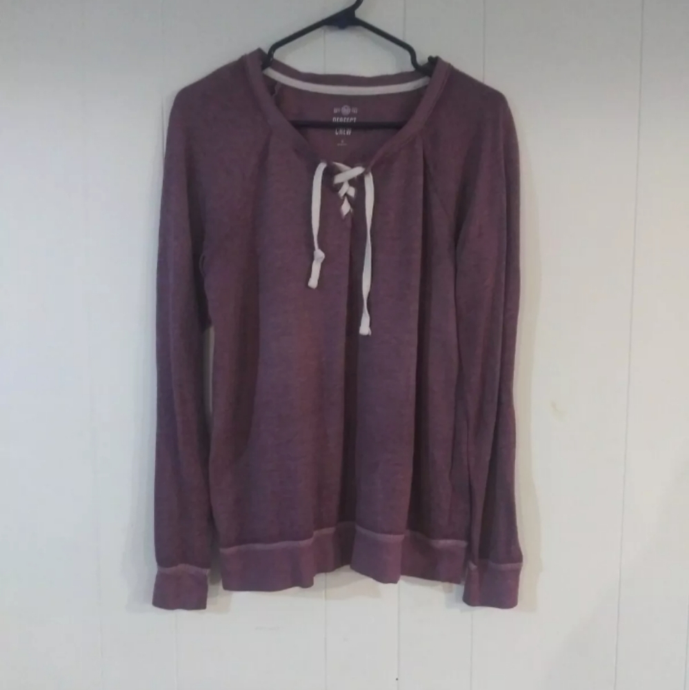 Perfectly Soft Perfect Crew Purple Longsleeve